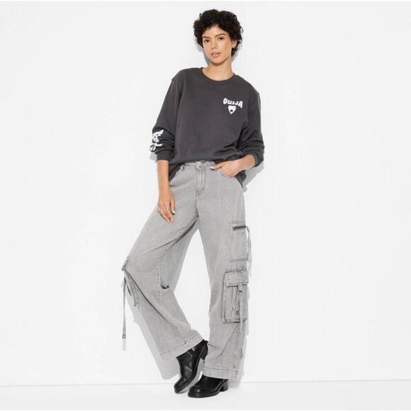 Women's Ouija Board '24 Graphic Sweatshirt - Black M NWT - Picture 3 of 7